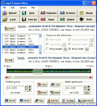 Mp3 Frame Editor screenshot